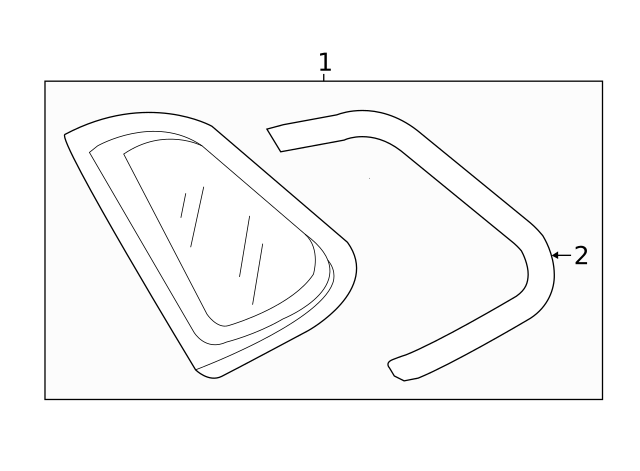 Quarter Glass 2GJ-845-041-F-NVB - View 3