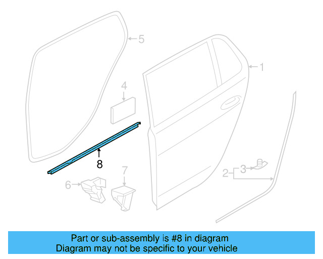 Belt Weather 5GM-839-477-C-5AP - View 2