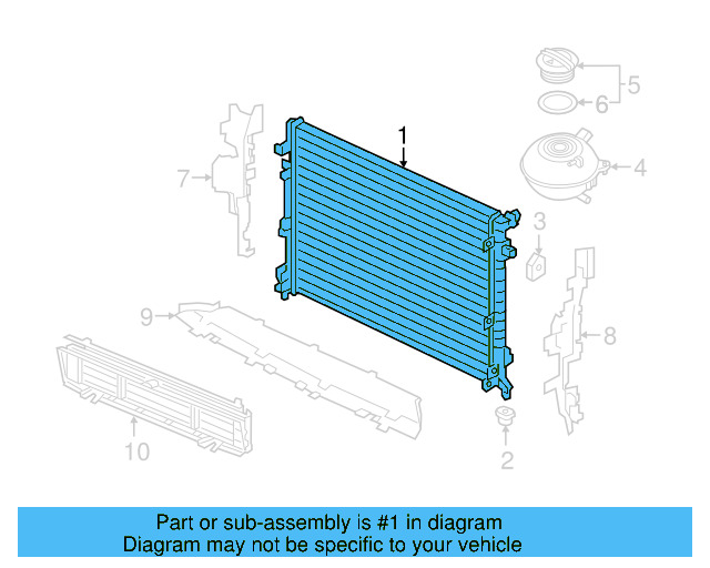 Radiator 3QF-121-251-D - View 4