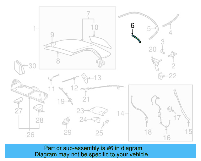 Top Assembly Gasket 1Y0-871-455-B - View 4