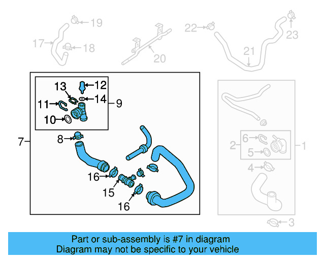 Lower Hose Clamp N-906-871-01 - View 2