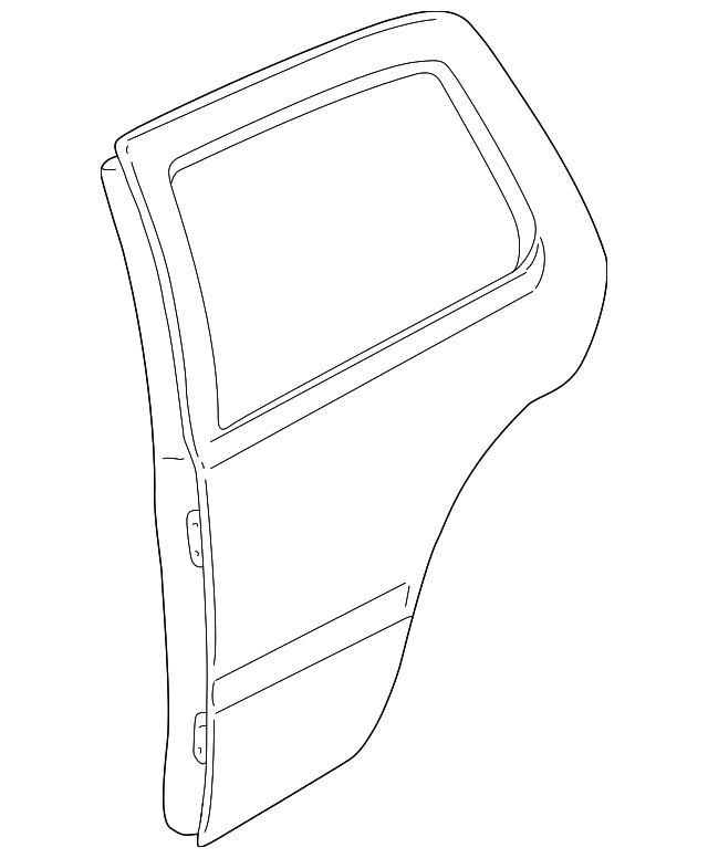 Body Side Molding (Unpainted) 1j4853754bgru - View 2