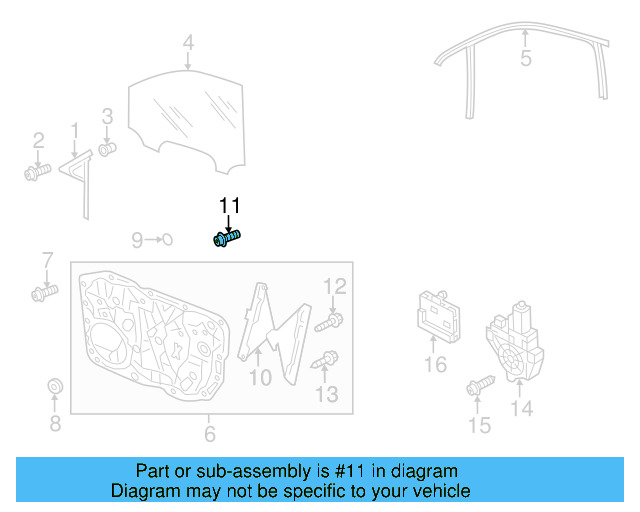 Door Check Bolt WHT-002-109 - View 31