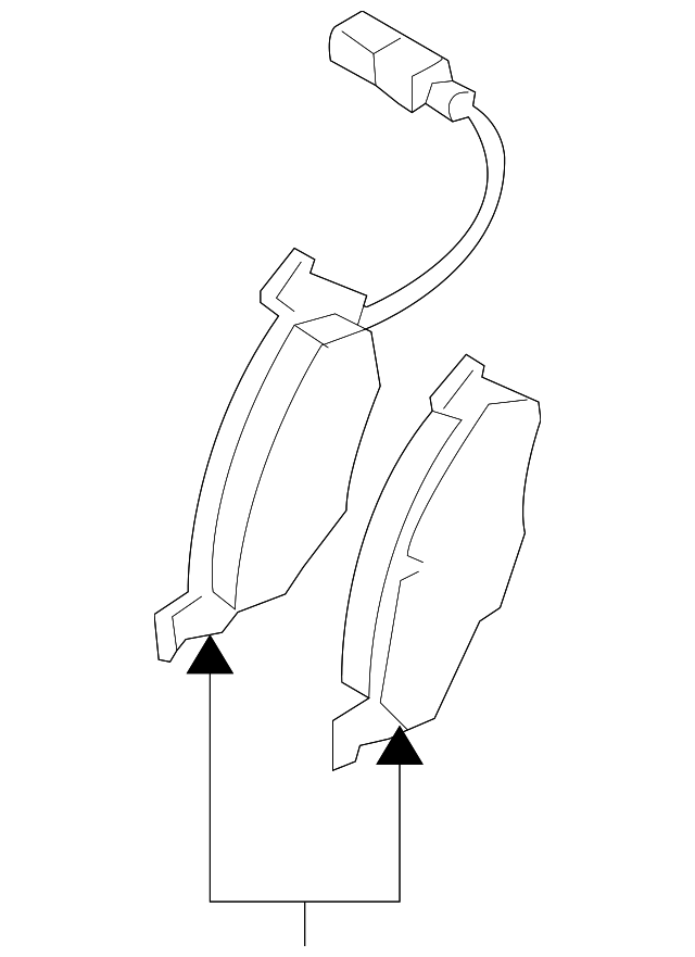 Brake Lining Front 5K0-698-151-B - View 3