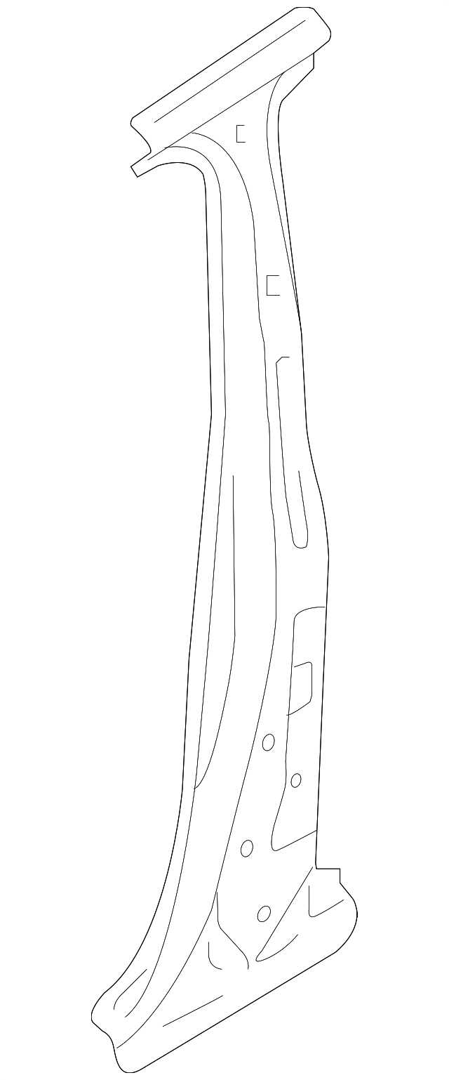 Center Pillar Reinforced 3CN-809-220-A