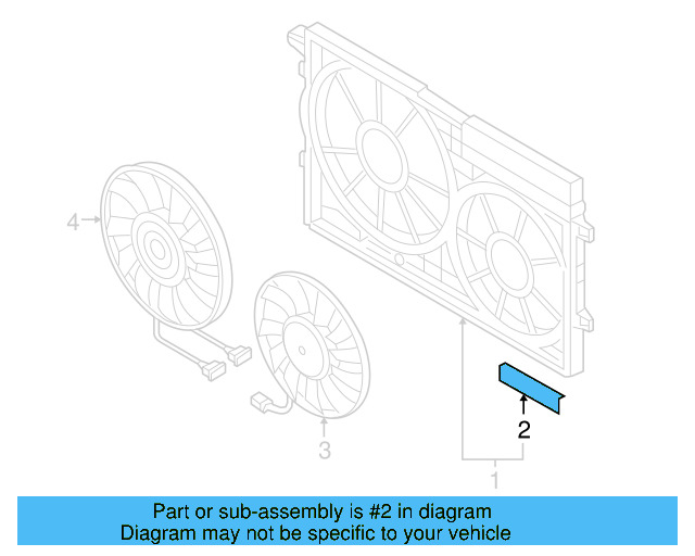 Radiator Shutter Assembly 1K0-121-223 - View 51