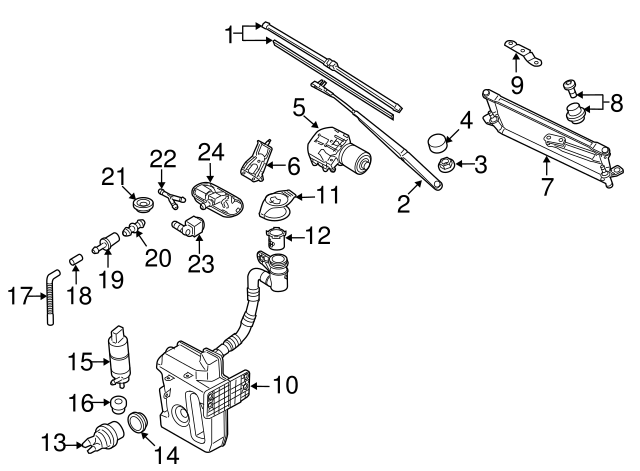 Level Sensor Seal 7M0-919-382 - View 37
