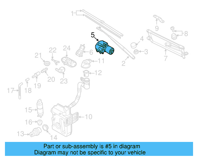 Wiper Motor 1Q1-955-119-C - View 9