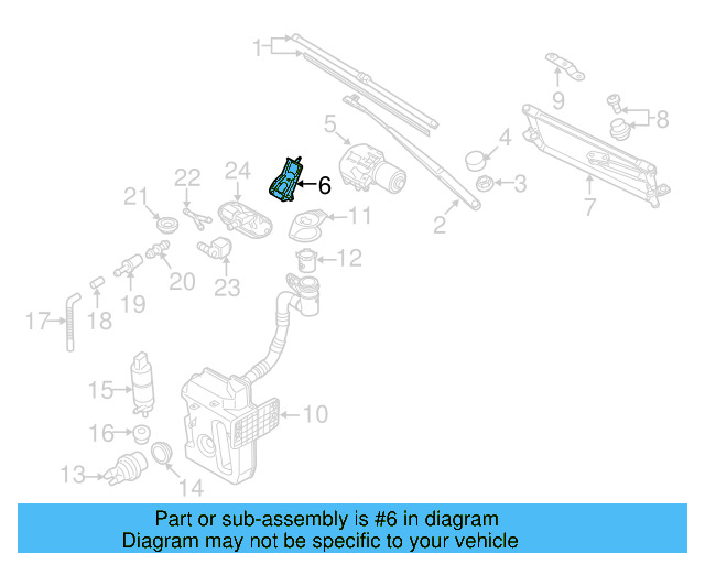 Wiper Motor Bracket 1K1-955-623-A - View 8