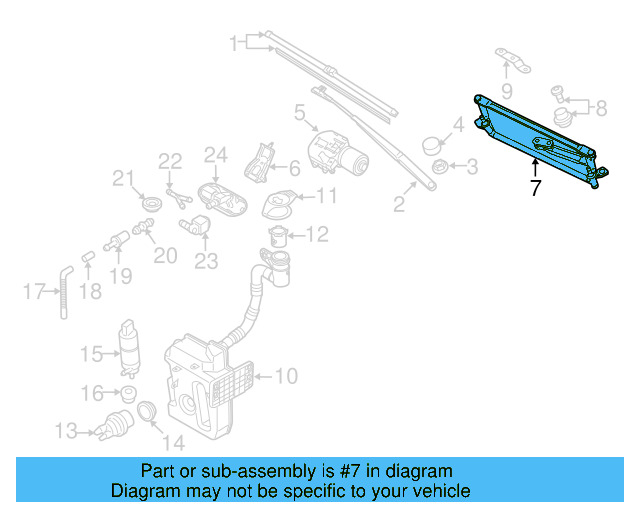 Wiper Transmission 5K1-955-601 - View 17