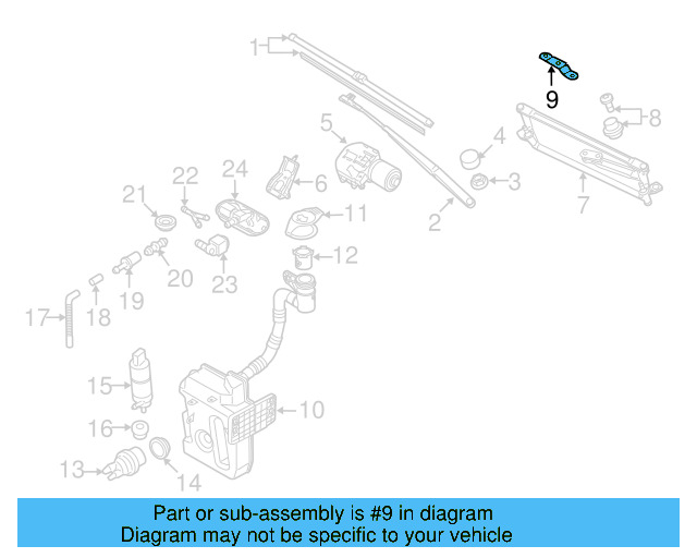 Washer Pump Seal 431-955-465-A - View 11