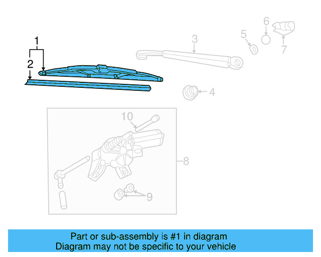 Wiper Blade 3B9-955-427