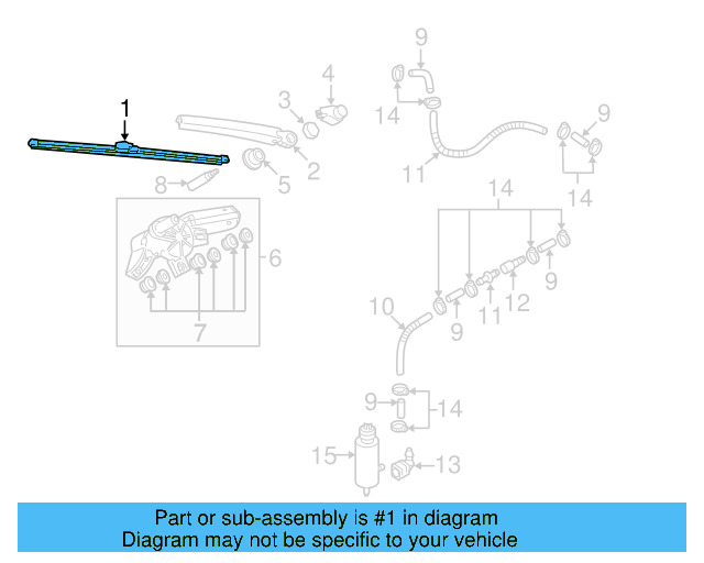 Wiper Blade 5K6-955-427-D - View 5