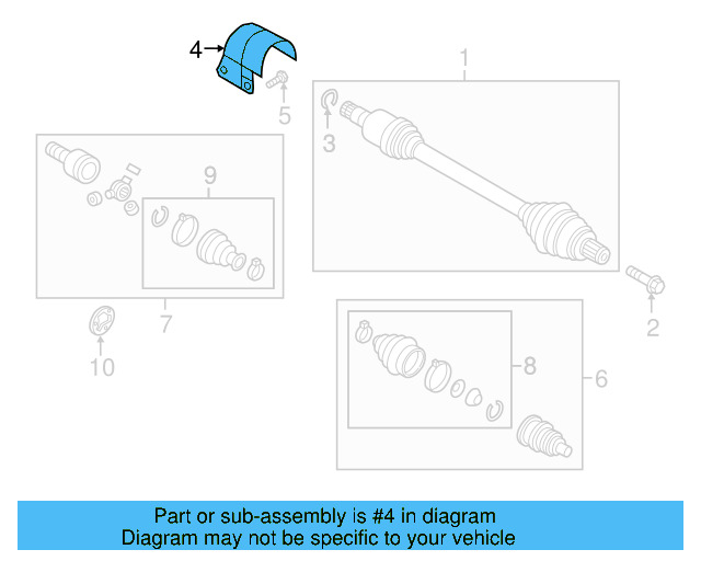 Shield 5Q0-407-721-A - View 47