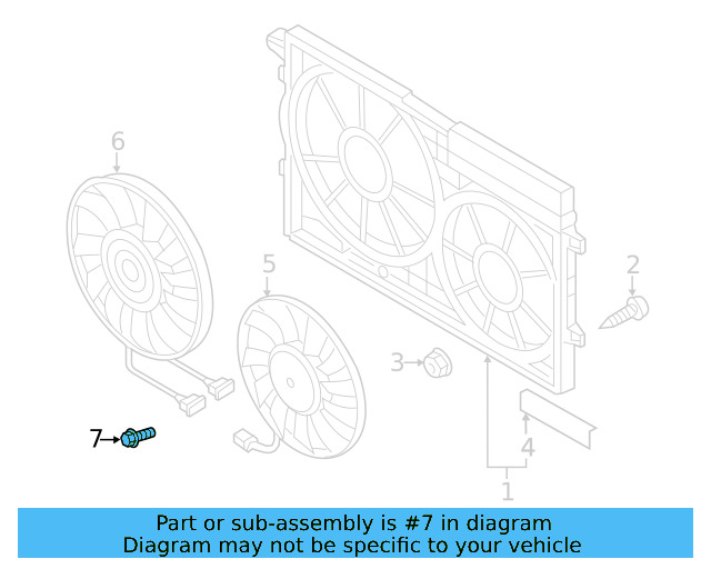 Fan & Motor Bolt WHT-007-235 - View 28