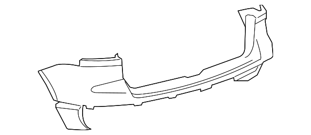 Bumper Cover (Unpainted) 7l6807417dgru - View 4