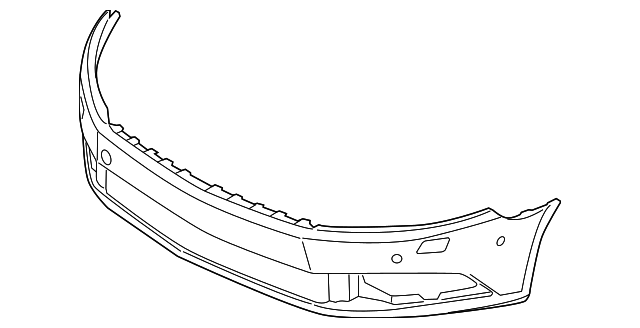 Bumper Cover (Unpainted) 3c8807221fgru