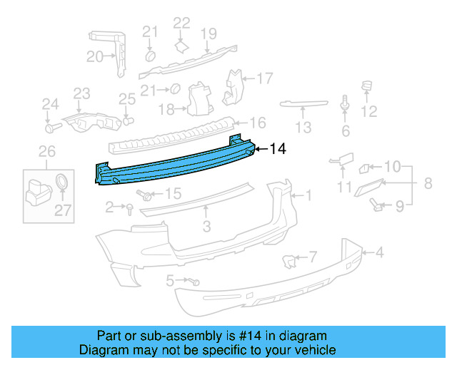 Impact Bar 7L6-807-309-AA