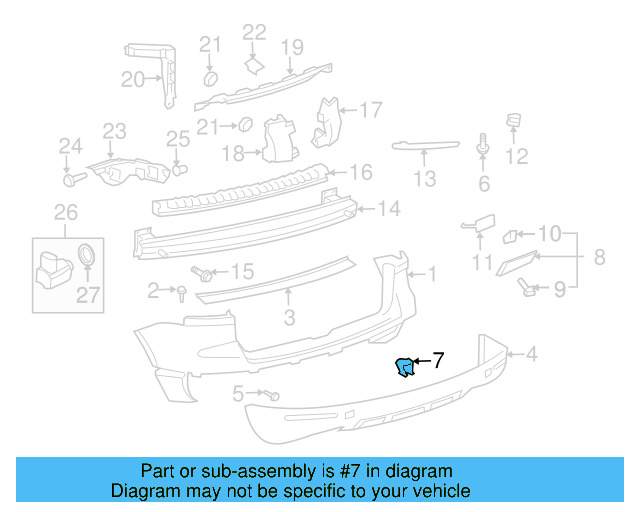 Lower Cover Bracket N-908-475-01 - View 4