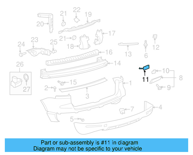 Tow Eye Cap 7L6-807-450-A-9B9 - View 4