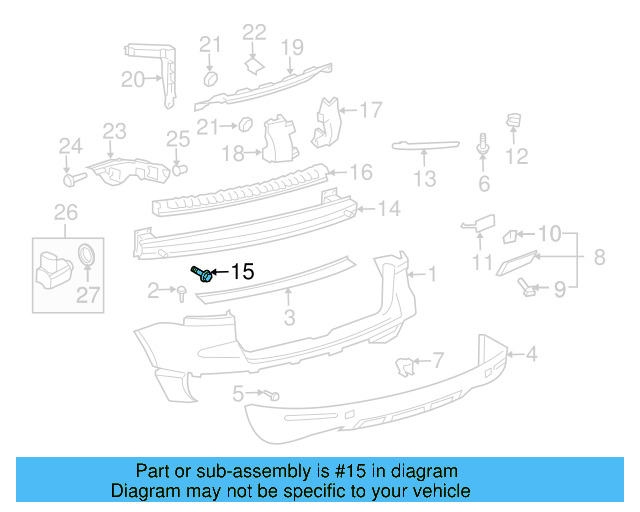 Impact Bar Bolt N-909-637-02