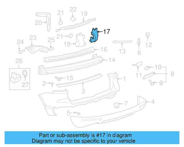 Side Support 7L6-807-712 - View 3