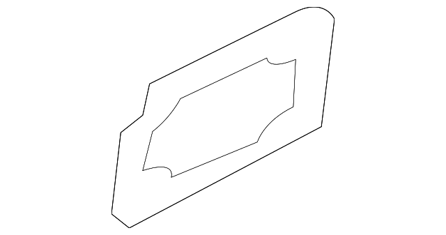 Handle, Outside Gasket 3D0-837-211-B-B41