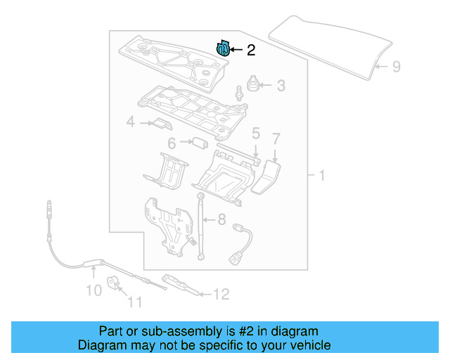 Trim Cover 1Q0-898-530-A-83U - View 8