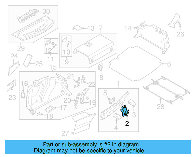 Body B 4A0-867-276-A - View 50