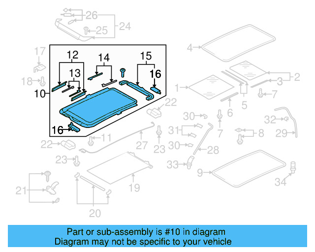 Frame Assembly 5N0-877-049-E - View 4
