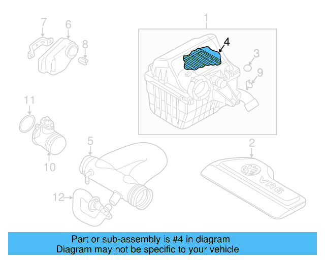 Air Filter 074-129-620 - View 6