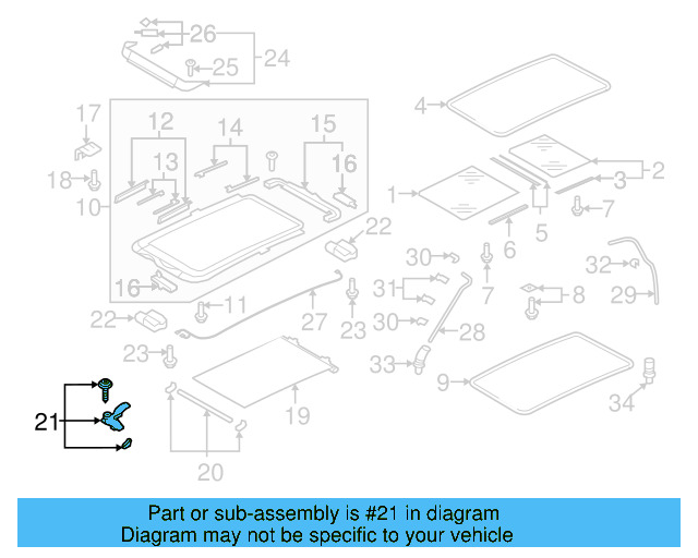 Frame Assembly Mount Kit 1K9-898-738-B - View 9
