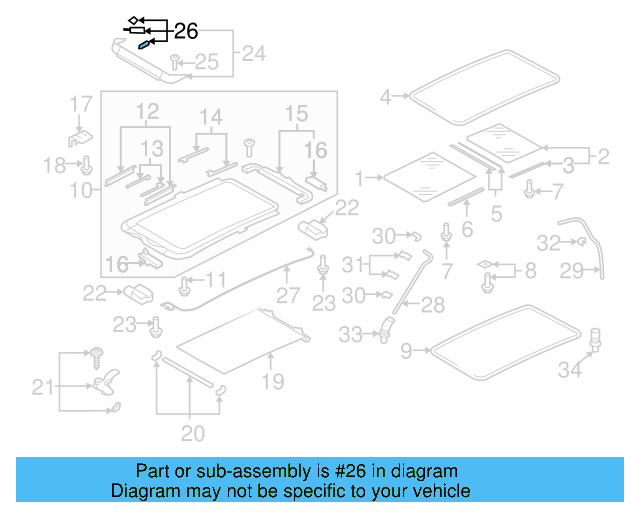Air Deflector Mount Kit 1T0-898-671 - View 2