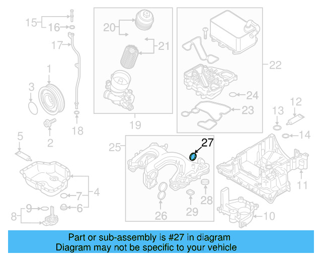 Manifold Gasket 059-129-069-A - View 8