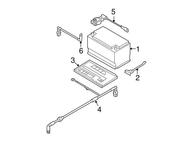 Positive Cable 1K0-971-228-M - View 30
