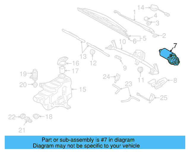 Motor 1C0-955-119 - View 10