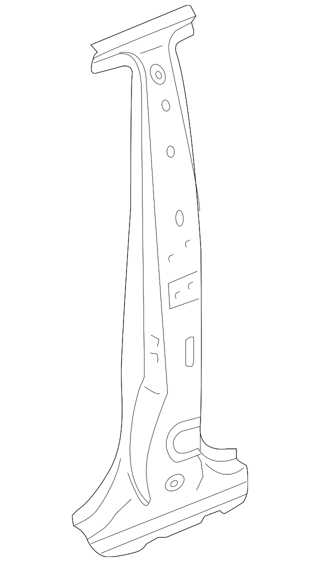 Center Pillar Reinforced 3G8-809-220-A