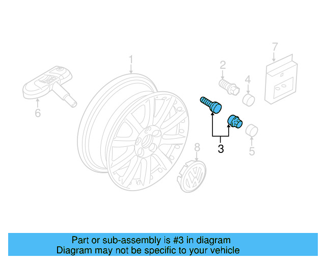 Wheel Bolt WHT-001-814-B-521 - View 17