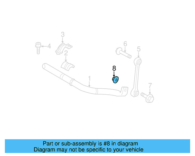 Stabilizer Link Upper Bolt N-105-760-02 - View 13