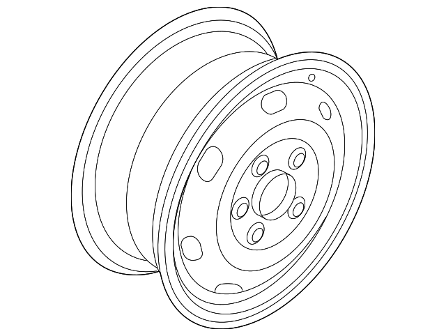 Spare Wheel 561-601-027-B-03C - View 23