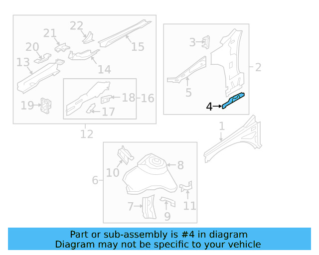 Jacking Bracket 5Q0-802-847 - View 14