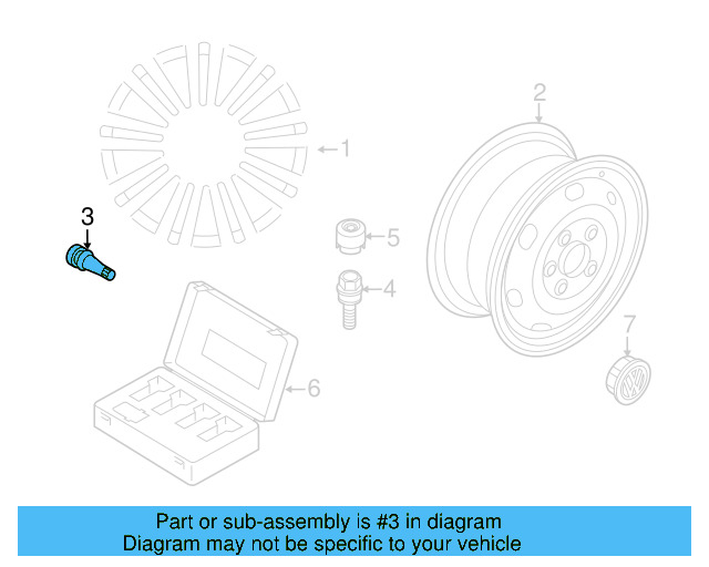 Valve Stem 839-601-361 - View 7