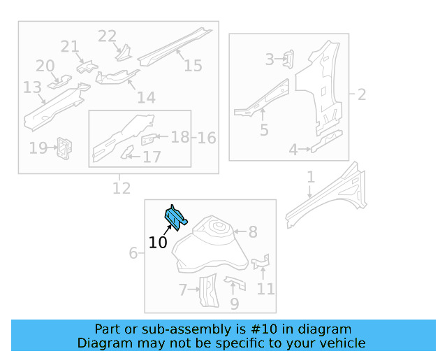 Mount Bracket 5Q0-810-812-A - View 29