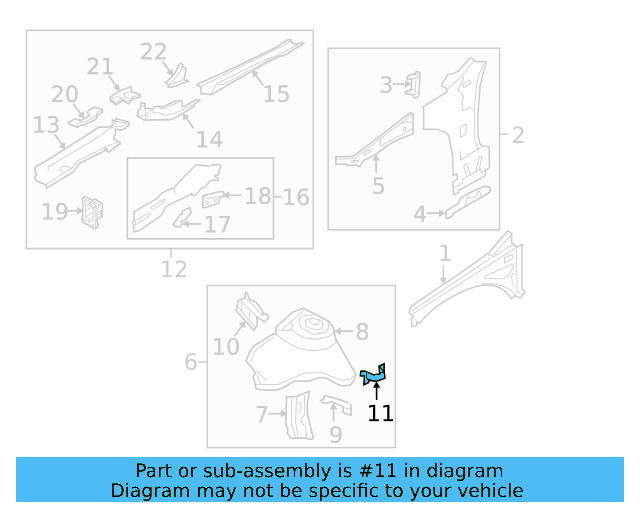 Reinforcement 5Q0-805-078-D