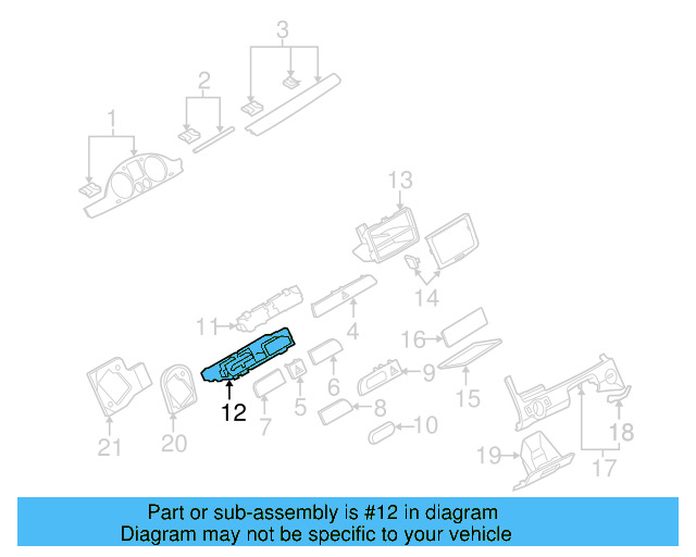 Shelf 3C0-858-407-M-33N
