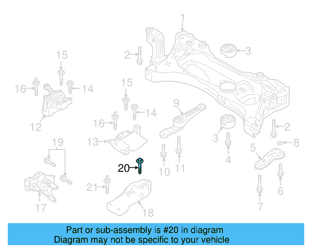 Mount Bracket 5Q0-810-811 - View 52