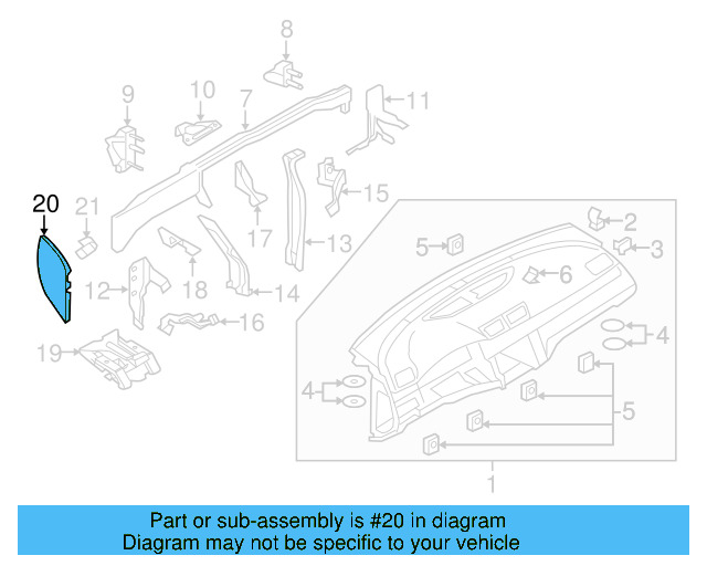 Side Cover 3C1-858-217-D-1QB - View 4