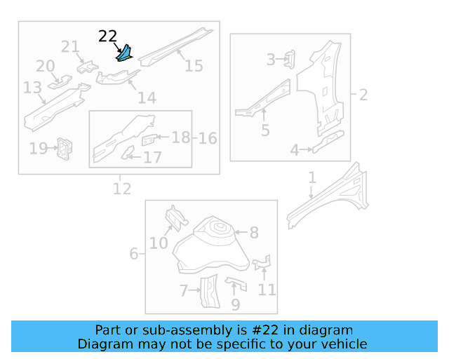 Rear Reinforced 5Q0-804-425 - View 9