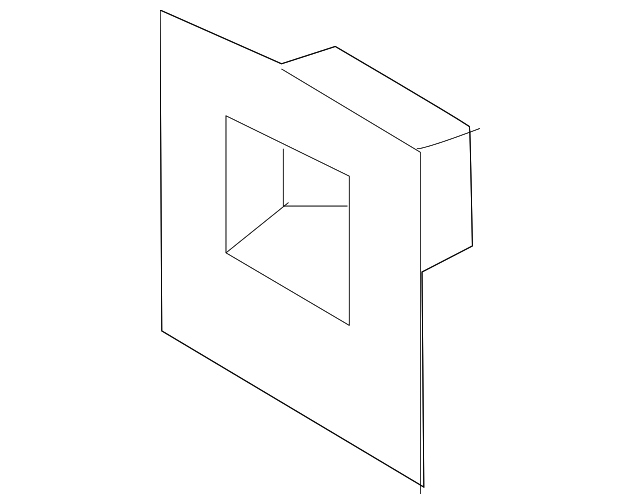 Glove Box Frame Lock Plate 3C1-858-543-9B9 - View 3