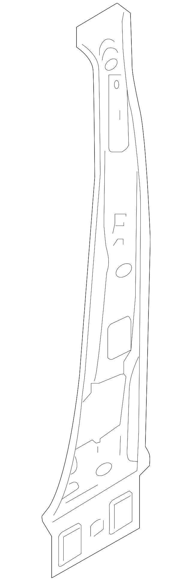 Inner Center Pillar 3CN-809-444